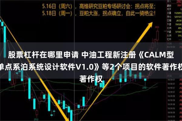 股票杠杆在哪里申请 中油工程新注册《CALM型单点系泊系统设计软件V1.0》等2个项目的软件著作权