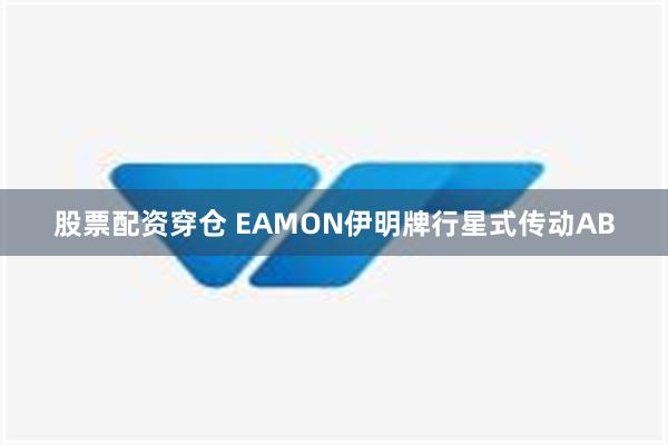 股票配资穿仓 EAMON伊明牌行星式传动AB